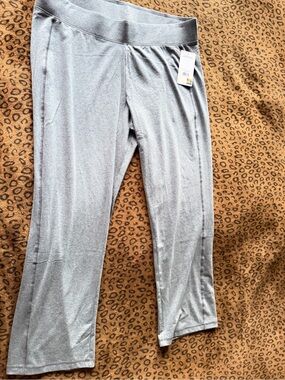 Danskin Charcoal Grey Heather Plus Size Yoga Pants - 3X